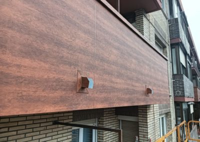 Mimendi 24 – Frentes balcones y forro muro balcón de ladrillo